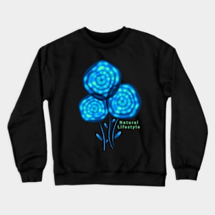 Blue fresh bouquet Crewneck Sweatshirt